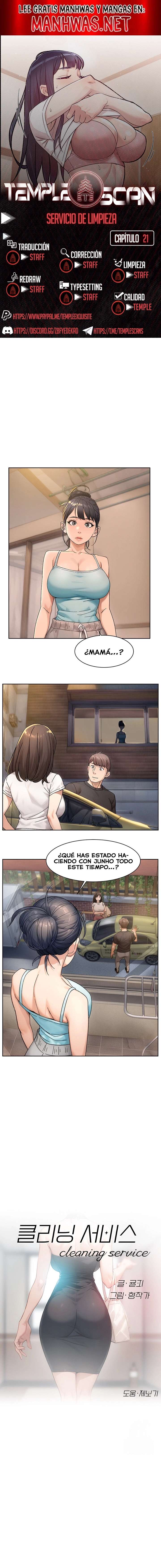 Servicio de limpieza Capítulo 21 - Página 1