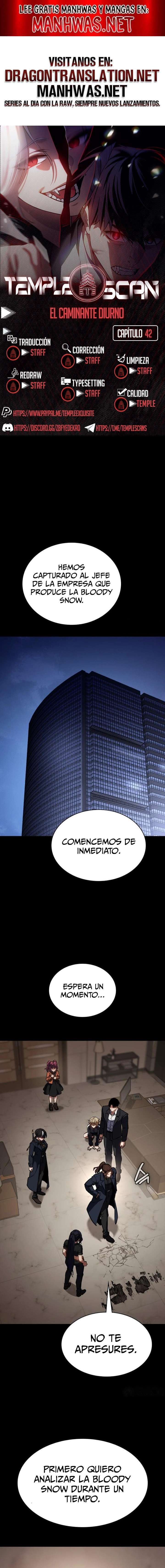 El Caminante Diurno Capítulo 42 - Página 1