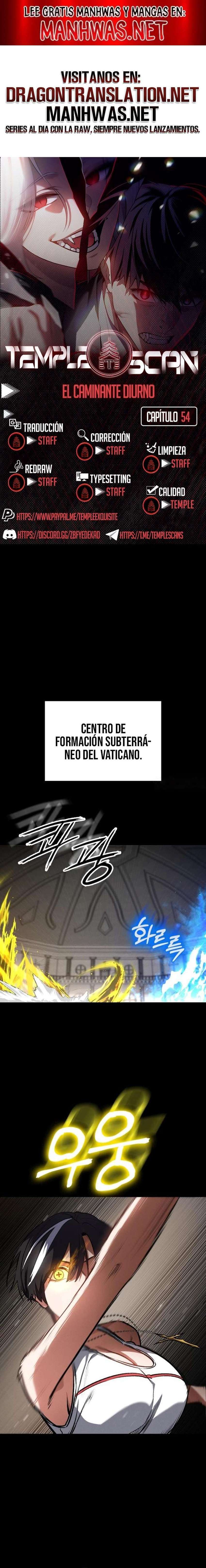 El Caminante Diurno Capítulo 54 - Página 1