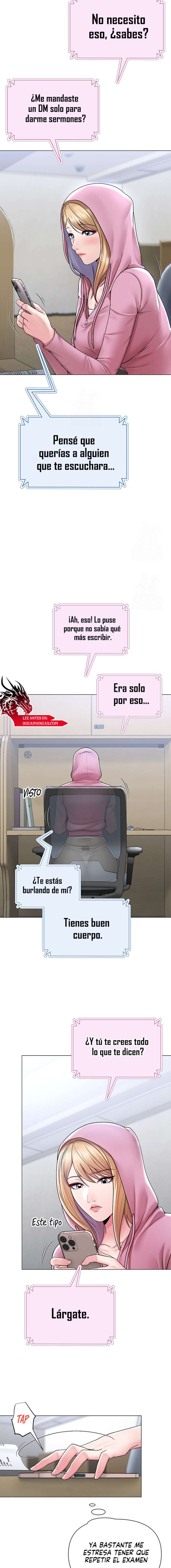 El DM Del Profesor: Un Secreto En Línea Capítulo 25 - Página 8