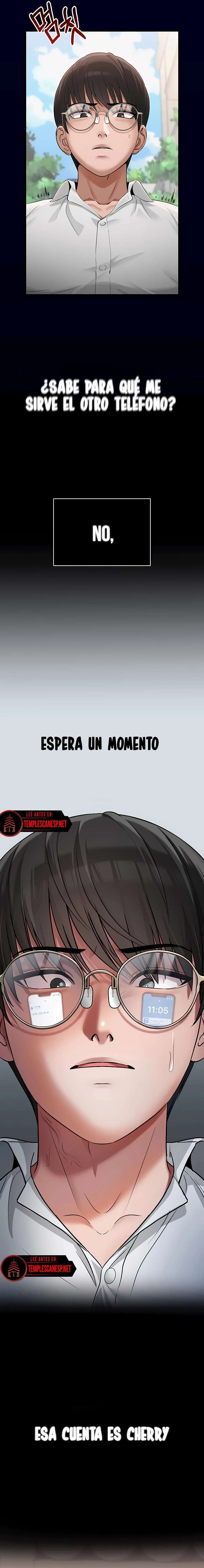 El DM Del Profesor: Un Secreto En Línea Capítulo 3 - Página 14