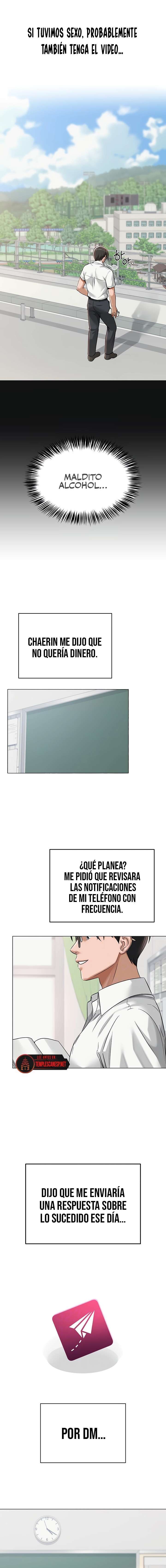El DM Del Profesor: Un Secreto En Línea Capítulo 5 - Página 3