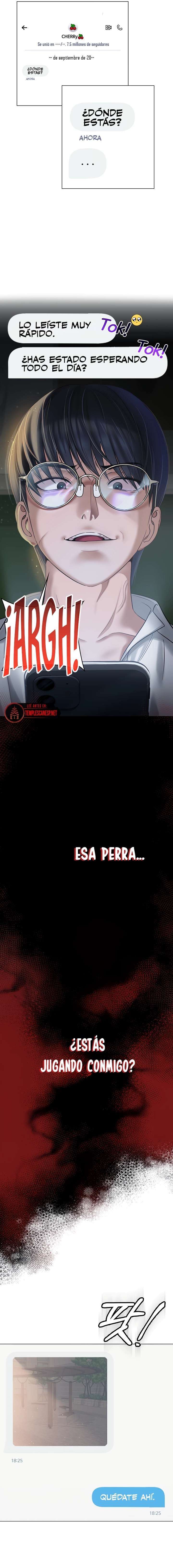 El DM Del Profesor: Un Secreto En Línea Capítulo 5 - Página 7