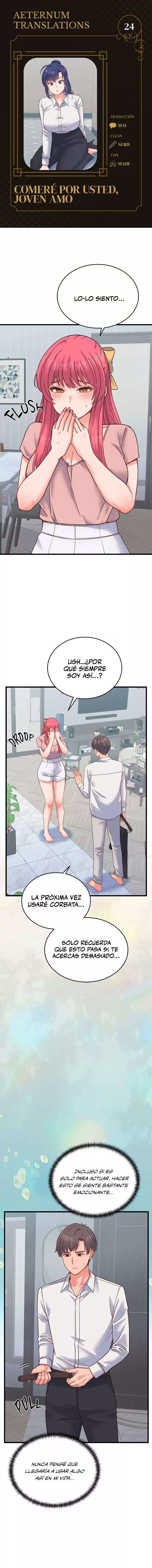 Comeré por usted, joven amo Capítulo 24 - Página 1