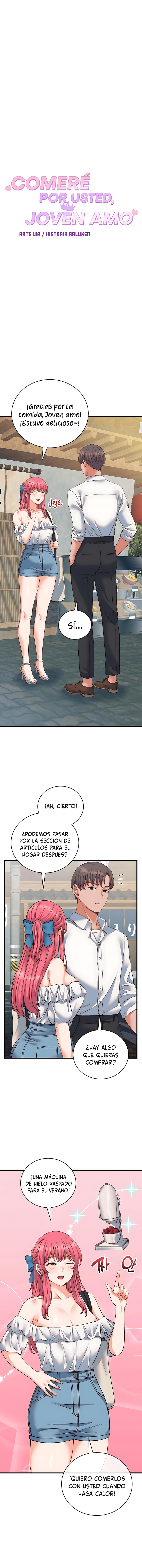 Comeré por usted, joven amo Capítulo 34 - Página 3