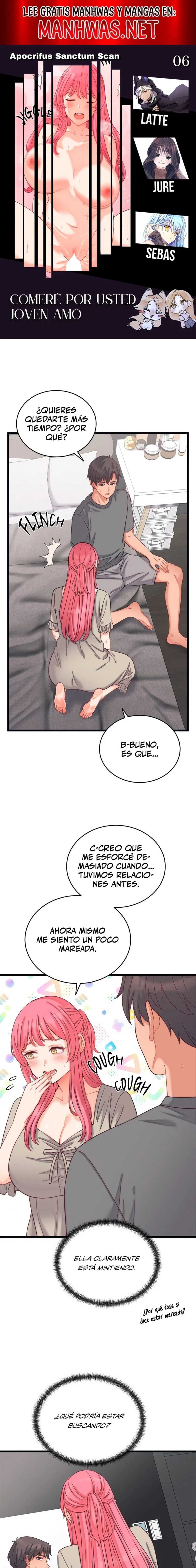 Comeré por usted, joven amo Capítulo 6 - Página 1