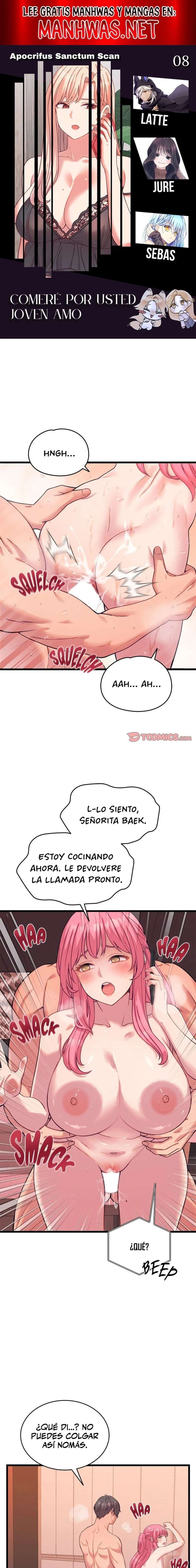 Comeré por usted, joven amo Capítulo 8 - Página 1