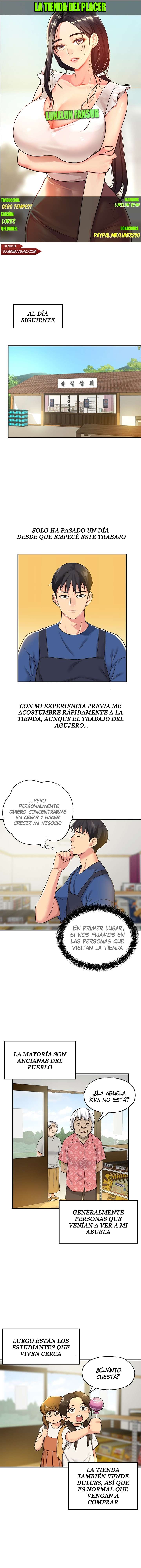 La Tienda del Placer Capítulo 5 - Página 1