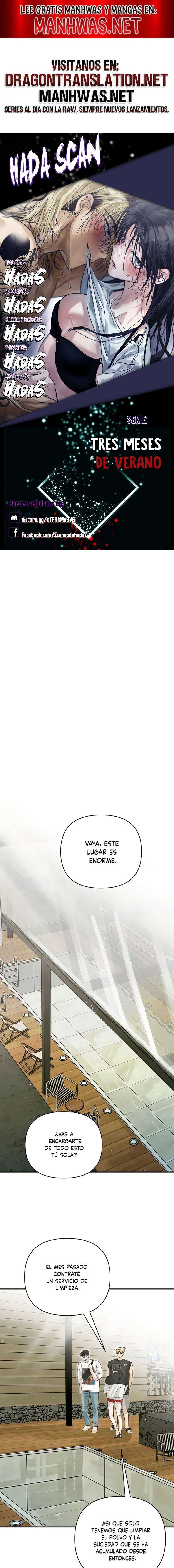 En Tres Meses De Verano Capítulo 12 - Página 1