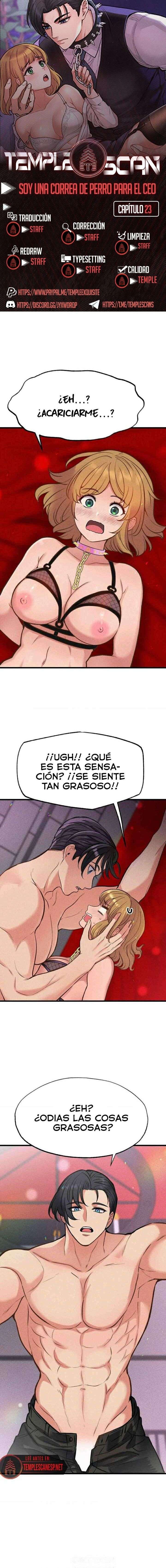 Soy Una Correa De Perro Para El CEO Capítulo 23 - Página 1