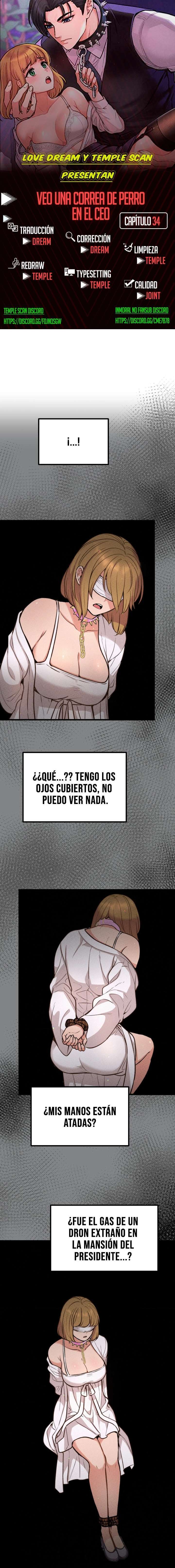 Soy Una Correa De Perro Para El CEO Capítulo 34 - Página 1