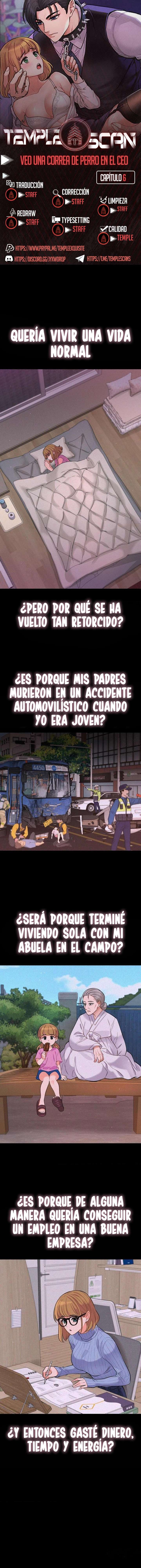 Soy Una Correa De Perro Para El CEO Capítulo 6 - Página 1