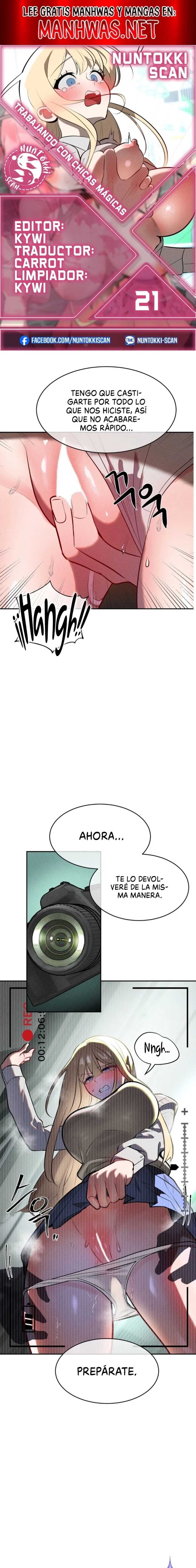 Trabajando con chicas mágicas Capítulo 21 - Página 1