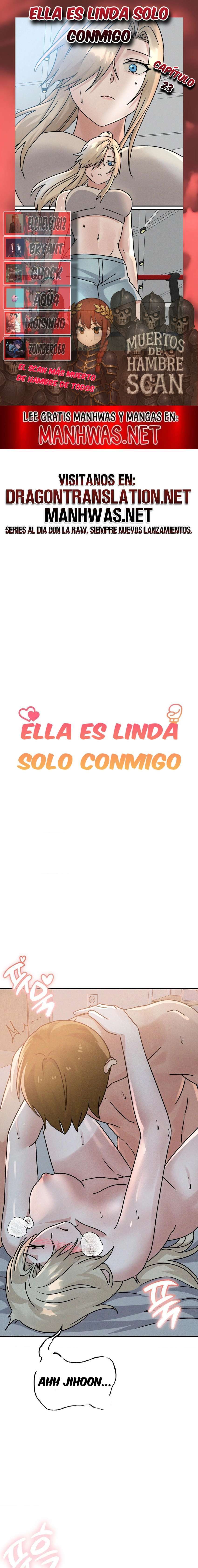 Ella es linda sólo conmigo Capítulo 23 - Página 1