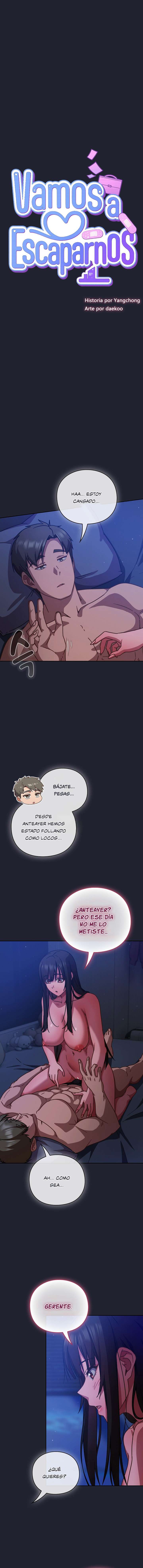 Vamos a escaparnos Capítulo 18 - Página 1