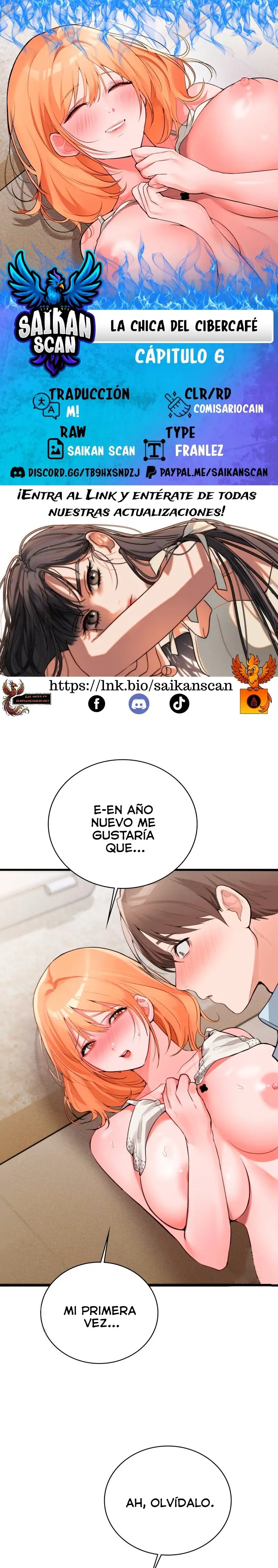 La chica del cibercafé Capítulo 6 - Página 1