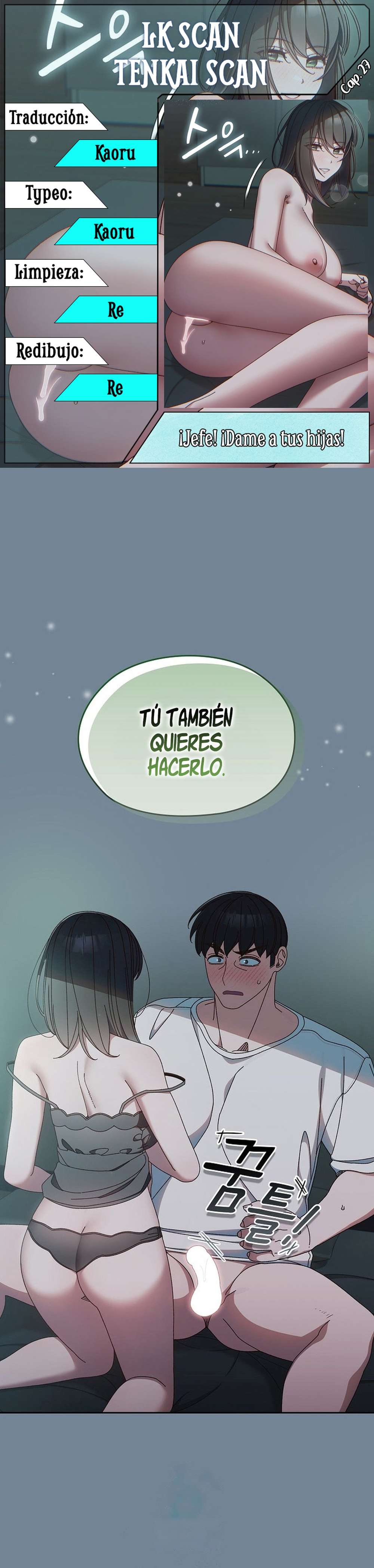 ¡Jefe! ¡Dame a tu hija! Capítulo 27 - Página 1