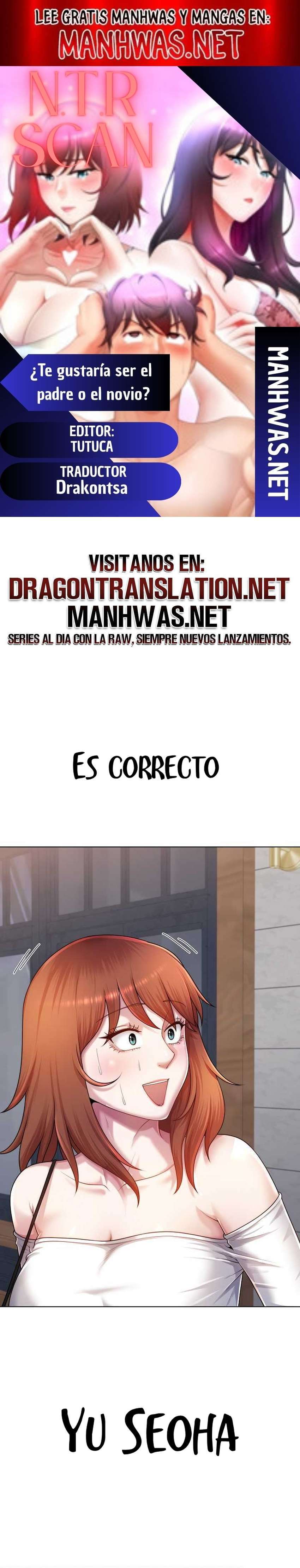 ¿Te gustaría ser el padre o el novio? Capítulo 38 - Página 1