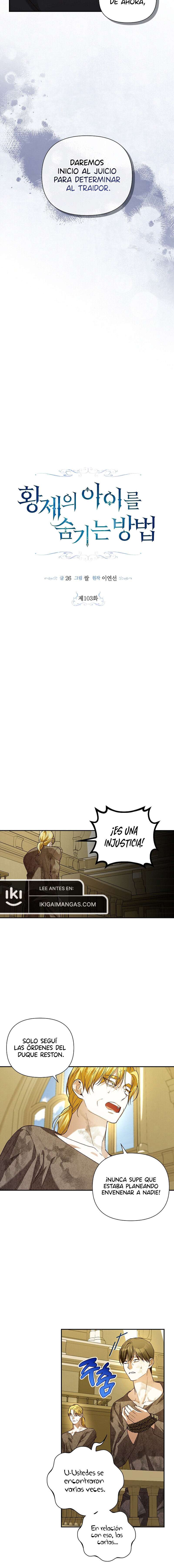 Cómo Esconder Al Hijo Del Emperador Capítulo 103 - Página 3