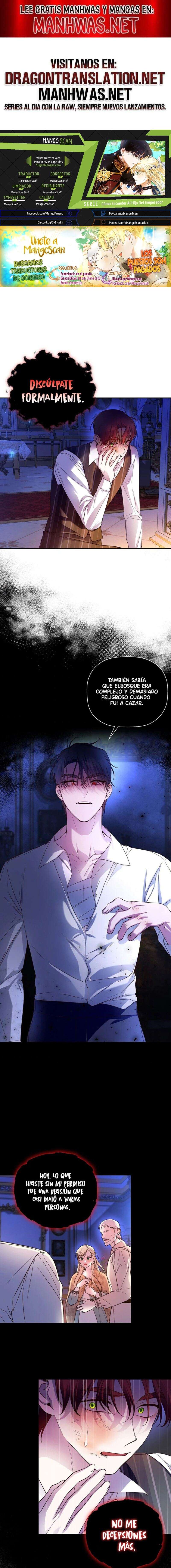 Cómo Esconder Al Hijo Del Emperador Capítulo 42 - Página 1