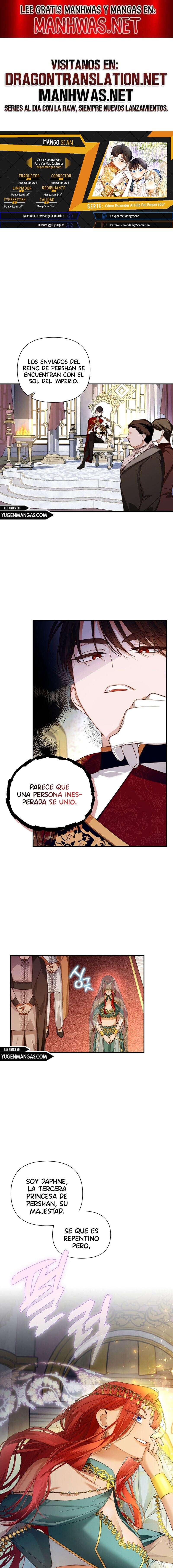 Cómo Esconder Al Hijo Del Emperador Capítulo 74 - Página 1