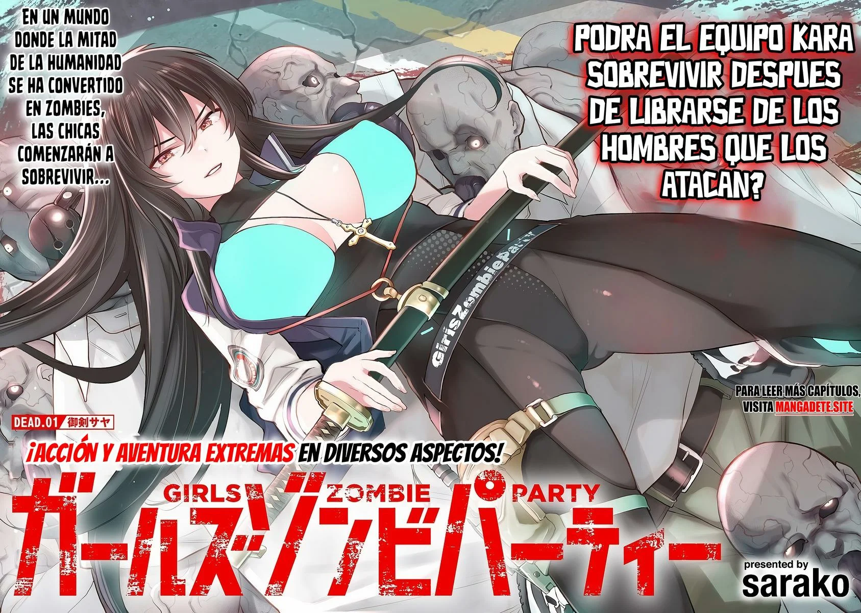 GIRLS ZOMBIE PARTY Capítulo 1.1 - Página 3