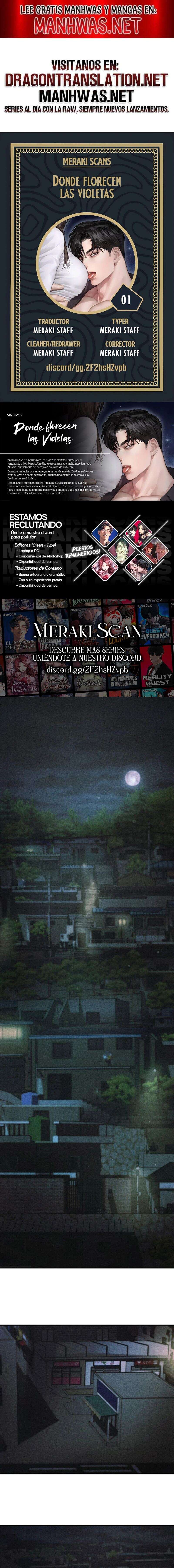 Donde florecen las violetas Capítulo 1 - Página 1