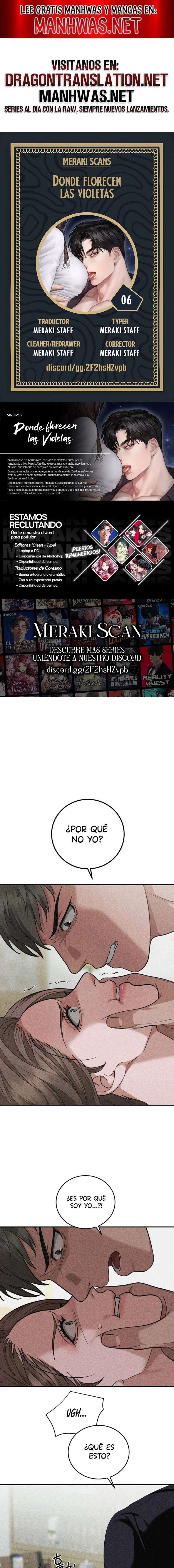 Donde florecen las violetas Capítulo 6 - Página 1