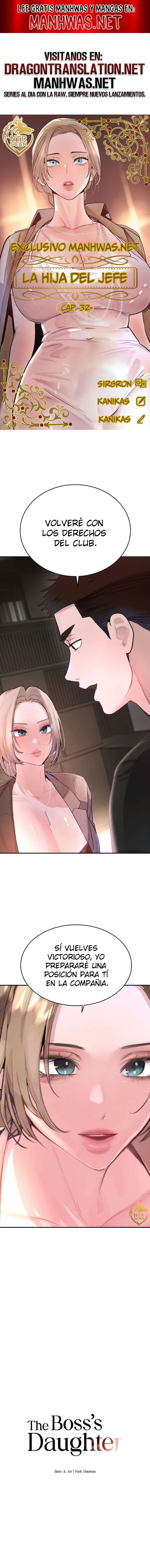 La hija del jefe Capítulo 32 - Página 1