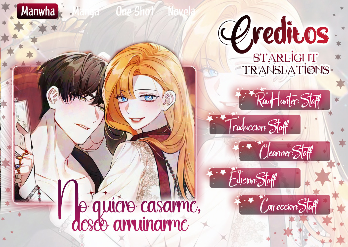 No quiero casarme, Deseo arruinarme Capítulo 39 - Página 1