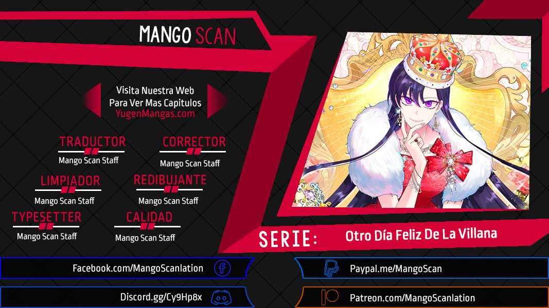 ¡Otro Dia Feliz De La Villana! Capítulo 78 - Página 1