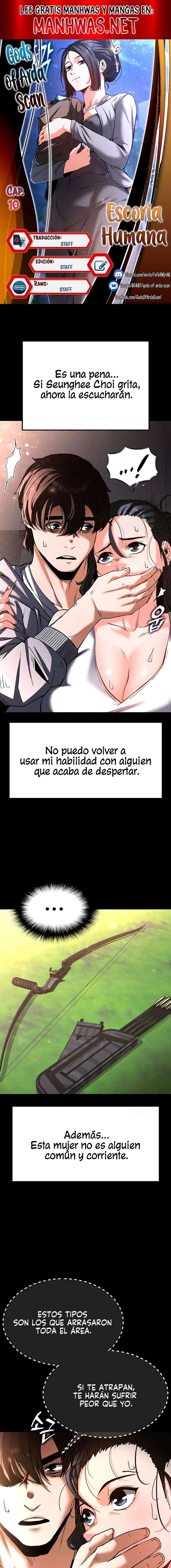 Escoria Humana Capítulo 10 - Página 1